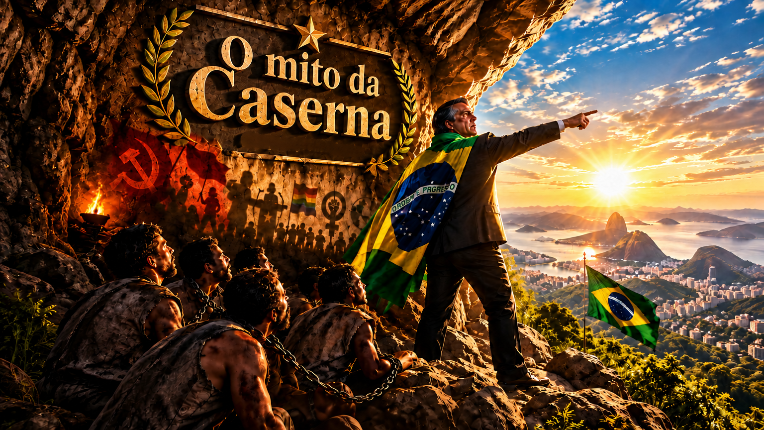 O Mito da Caserna ( adaptado de Platão ) 2